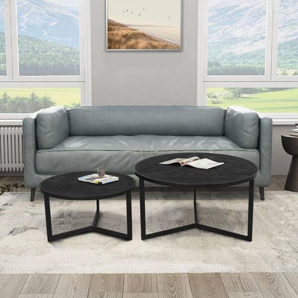 Charcoal coffee deals table set