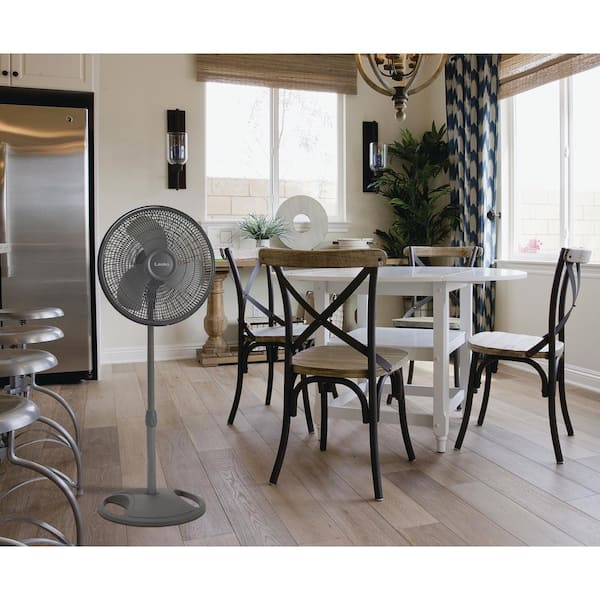 Lasko 16 in. 3-Speed Oscillating Performance Table Fan 2506 - The Home Depot