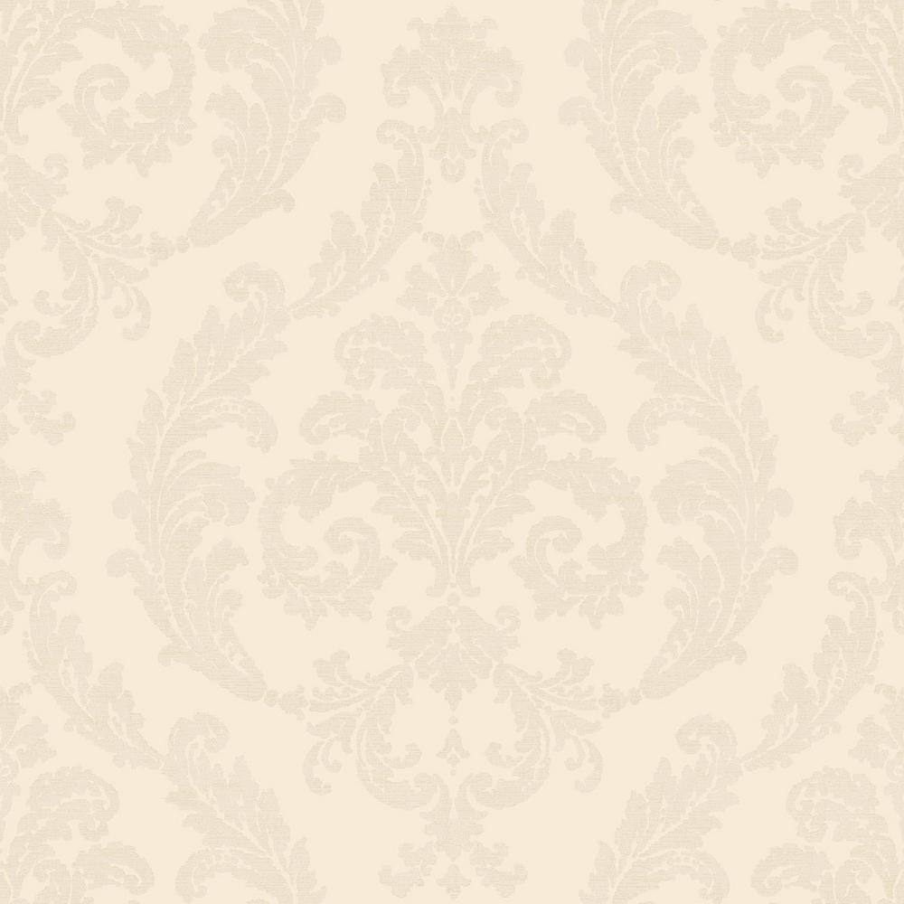 Palazzo 2 Collection Silk Damask Vinyl on Non-Woven Non-Pasted Wallpaper Ro