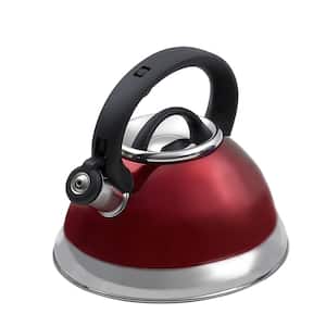 Alexa 12-Cup Stovetop Tea Kettle in Cranberry