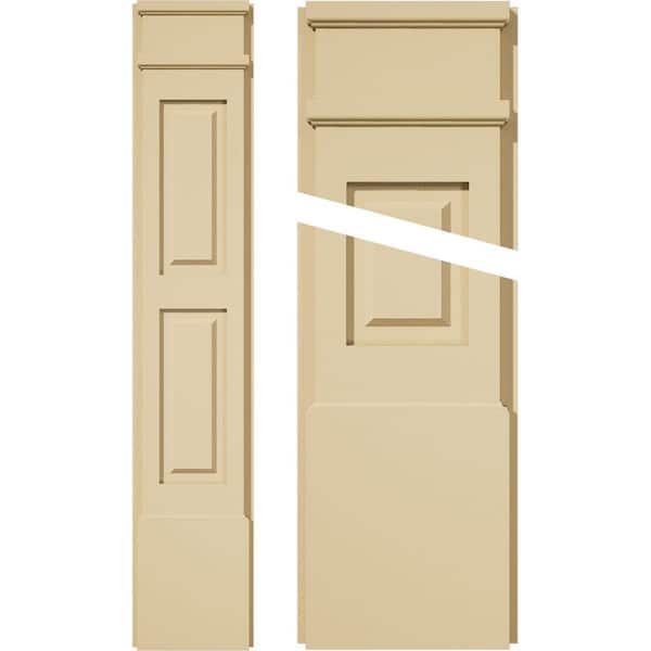 Ekena Millwork 2 in. D x 9 in. W x 48 in. L Primed Polyurethane Pilaster 1- Pack