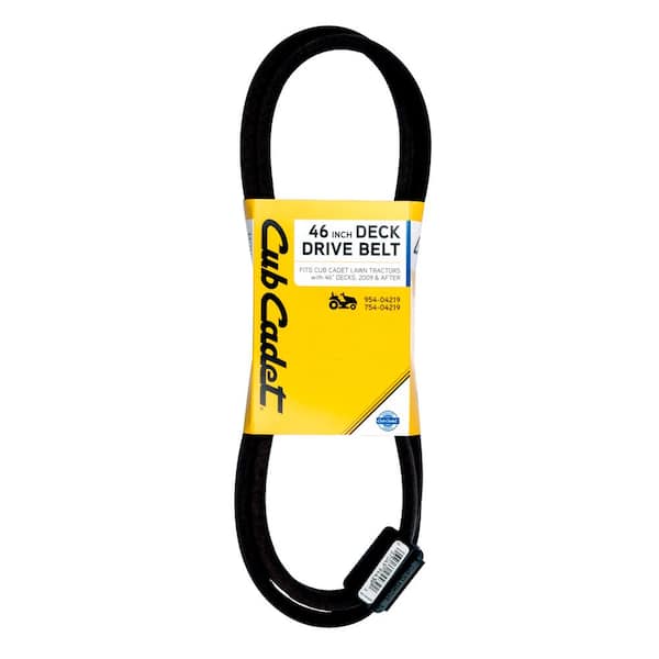 Cub Cadet Original Equipment Deck Drive Belt for Select 46 in. Front Engine Riding Lawn Mowers OE# 954-04219