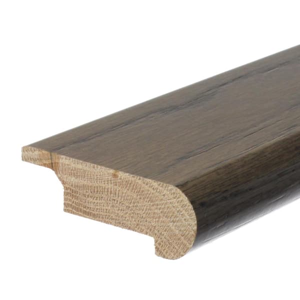 ROPPE Solid Hardwood Toula 0.5 in. T x 2.75 in. W x 78 in. L Overlap Stair Nose