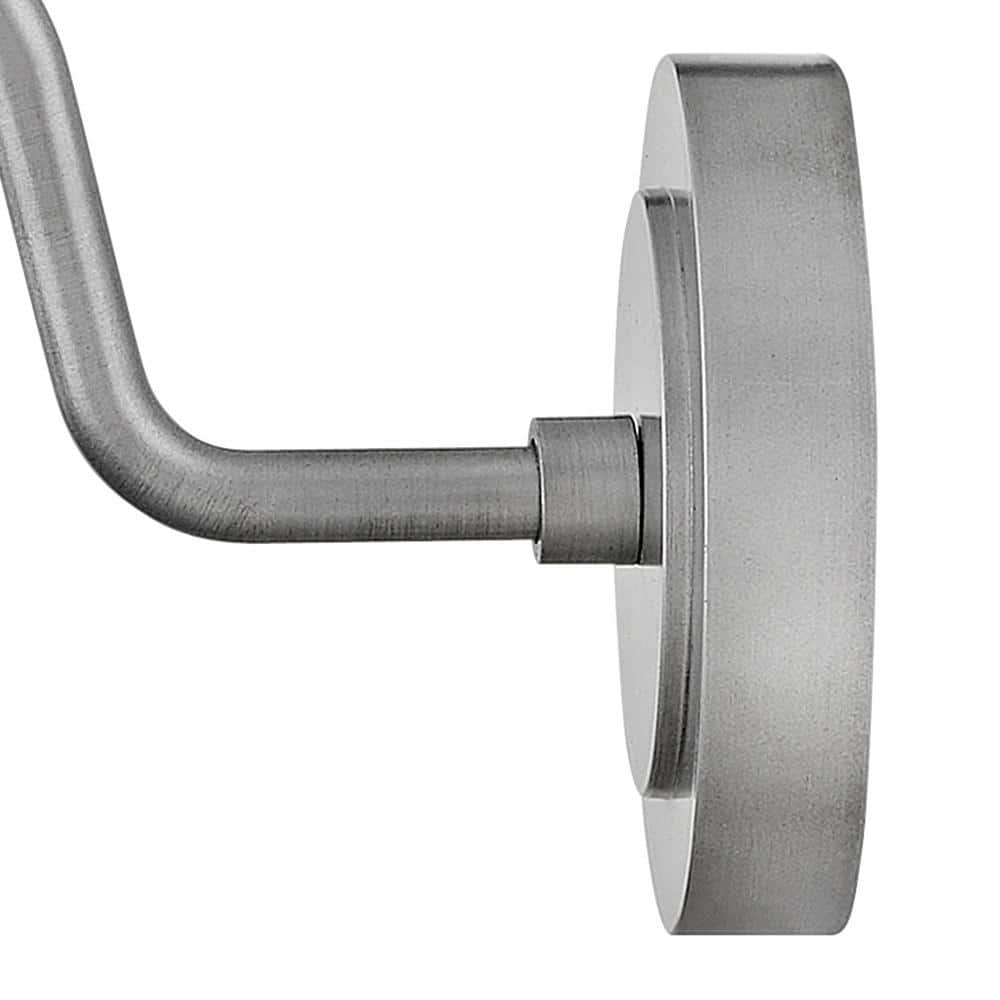 Antique Brushed Aluminum Dimmable Lantern Wall Light