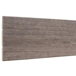 7/16 in. x 3-1/2 in. x 96 in. Prestained Gray Wood Casing Moulding