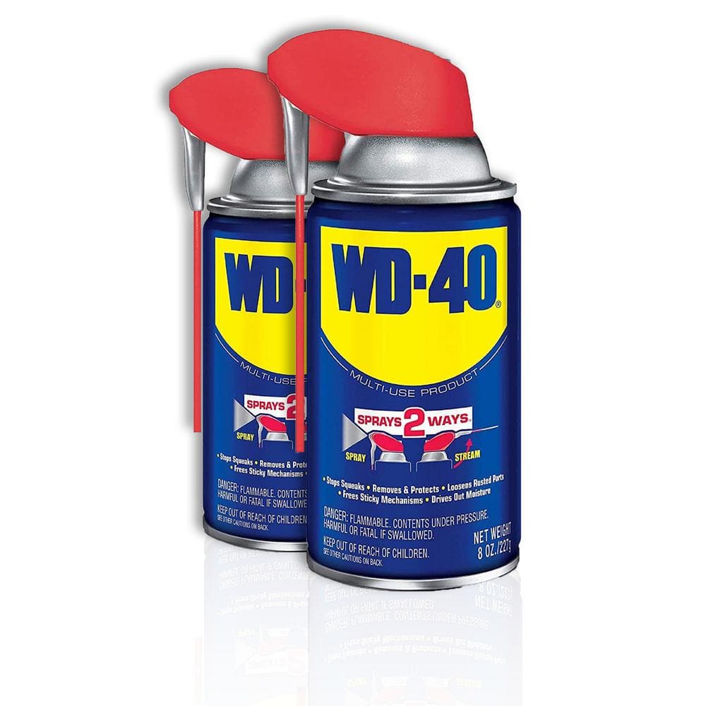 WD-40 Smart Straw Multi-Use Lubricant 500ml, Blue