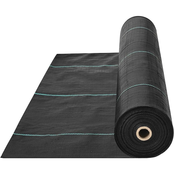 AOPSPS 4 ft. x 300 ft. Premium Heavy Duty Weed Barrier Landscape Fabric, Weed Control Garden Cloth