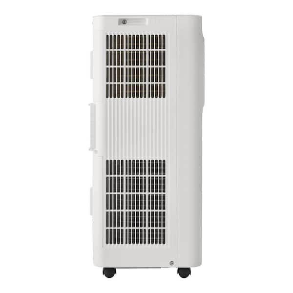 Vissani - 6,000-BTU 115-Volt 3-in-1 Portable Air Conditioner for 250 sq. ft. Rooms in White, Powered by Hubspace