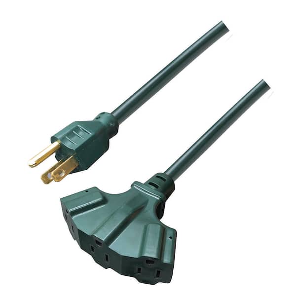 HDX 12 ft. 16/3 Light Duty Indoor/Outdoor Extension Cord with