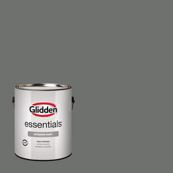 Glidden Essentials 1 gal. PPG1010-6 Up In Smoke Eggshell Interior Paint