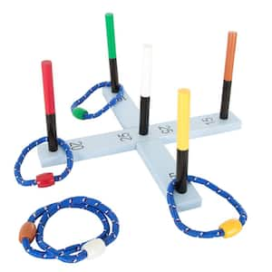 Buy TOYSHARING Plastic Horseshoes Game Safety Rubber Horseshoe Set