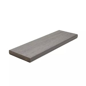 Select 1 in. x 6 in. x 1 ft. Millstone Composite Deck Board Sample-Gray