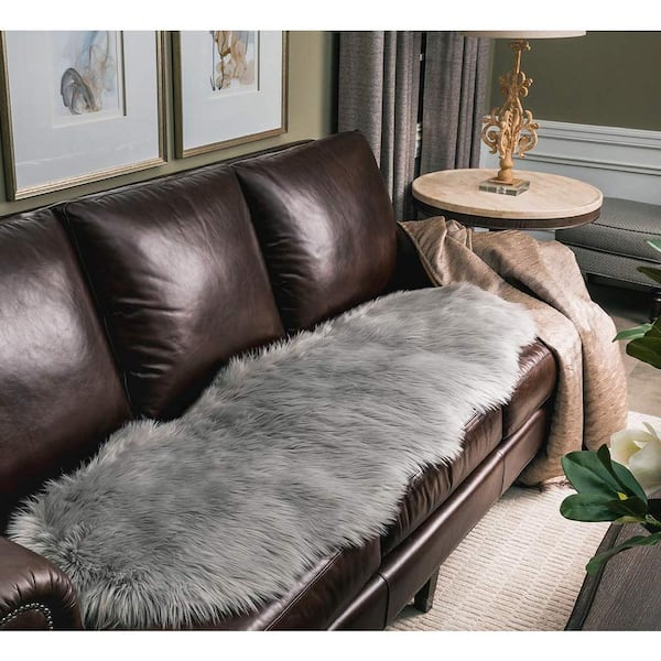 Bench Cushion Living Room Wool Seat Cover HUAHOO Premium Genuine