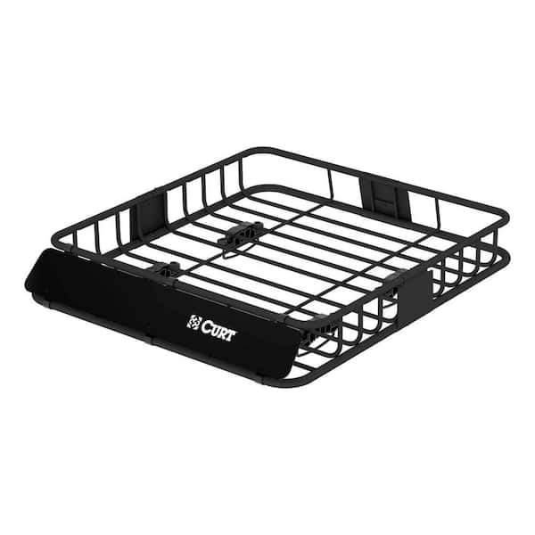 CURT Steel Roof Rack Cargo Carrier with Powder Coat Finish