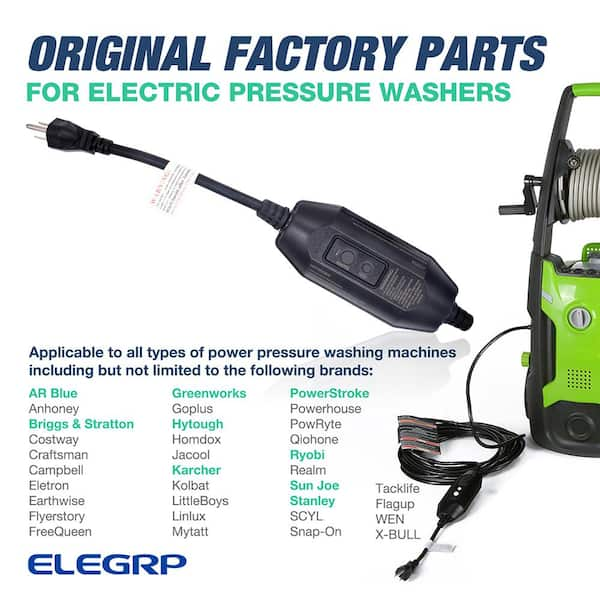 Ryobi electric pressure washer gfci deals replacement