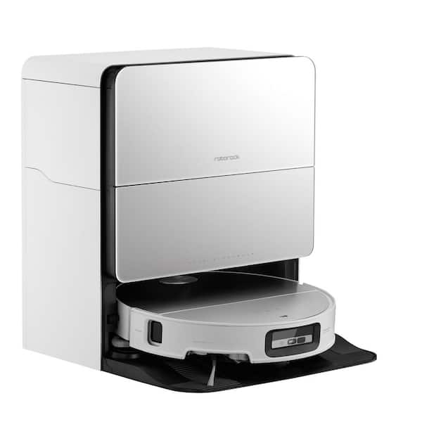 Saros 10 17.3 in. Robotic Vacuum and Mop with Smart Navigation, Auto-Dust Emptying and Multi-Surface Cleaning in Gray