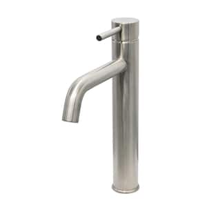 St. Lucia Single Handle Vessel Sink Faucet in Brushed Nickel