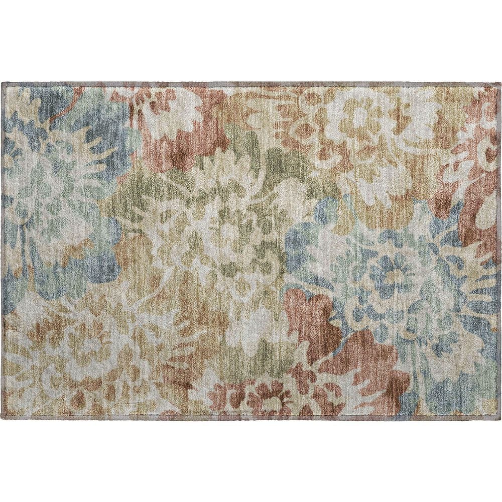 Mayfield Premium Machine Washable Abstract AMF2028 Paprika 2 ft. x 3 ft. Accent Rug price history on PriceWatchPro