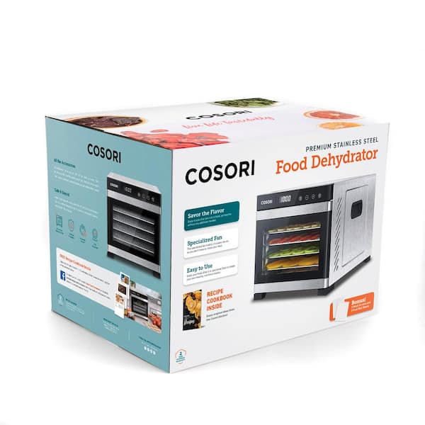 COSORI Food Dehydrator Machine Mesh Screens & Fruit Roll Sheets & Machine  Trays, 2pack, Fit for COSORI CP267-FD