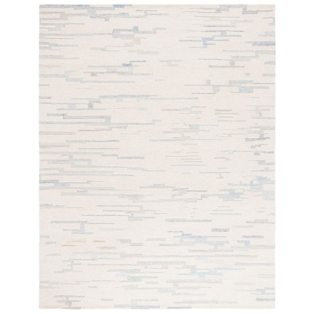 Renewal 8 ft. x 10 ft. Ivory/Light Blue Abstract Area Rug price history on PriceWatchPro