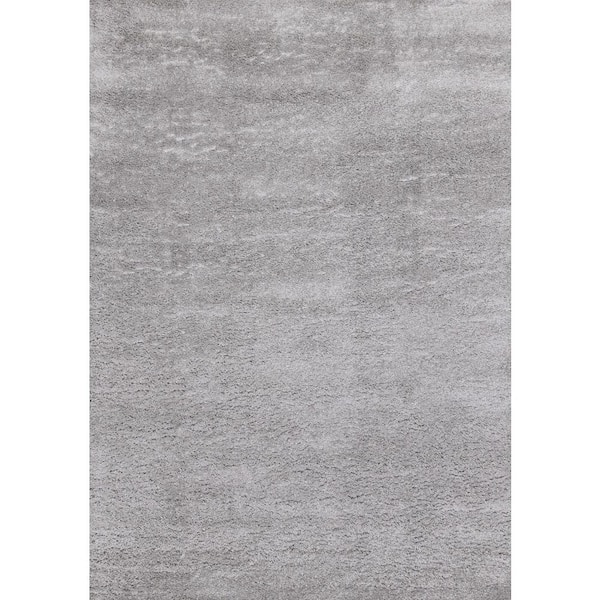 Marakai Collections 7' x 10' (6'7" x 9'6") Grey Tonal/Solid Indoor Area Rug
