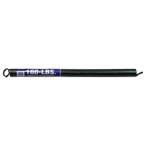 160 lb. Brown Tip, Sectional Garage Door Extension Spring with Safety Cable (Single Pack)