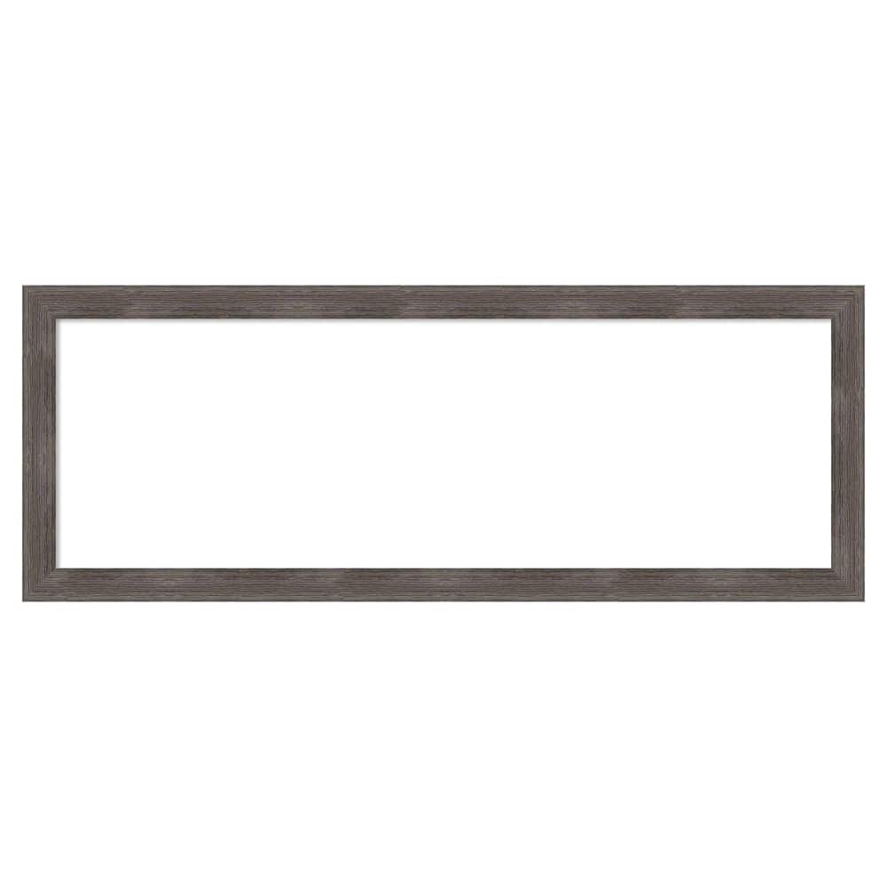 Pinstripe Lead Grey 39 in. x 15 in. Wood Framed Dry Erase Magnetic Memo Board price history on PriceWatchPro