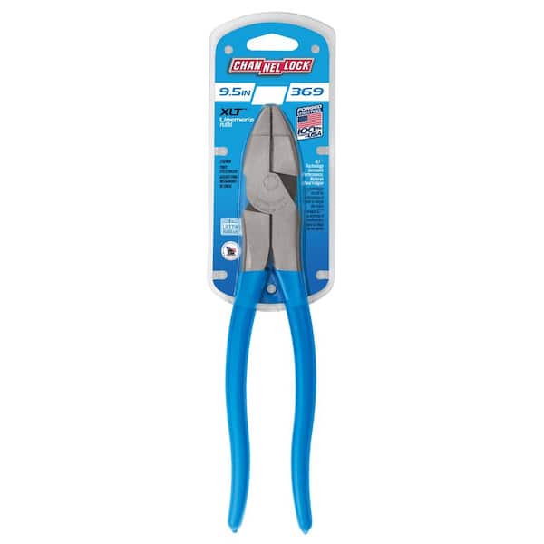 Channellock 9 in.-High-Leverage Lineman Cutting Pliers 369