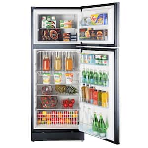 Off-Grid 27.2 in. 14 cu. ft. Propane Top Freezer Refrigerator in Black