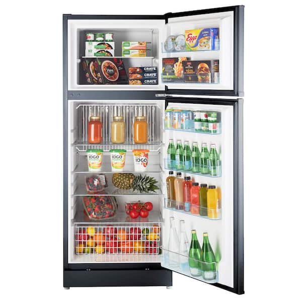 Off-Grid 27.2 in. 14 cu. ft. Propane Top Freezer Refrigerator in Black