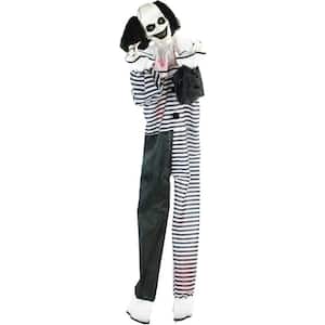 75 in. Touch Activated Animatronic Clown