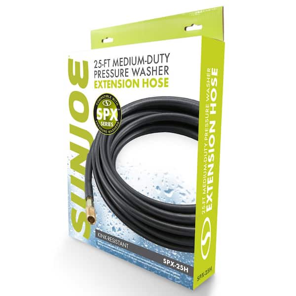 Sun Joe SPX-25H 25 Universal Pressure Washer Extension Hose For SPX Series And O 