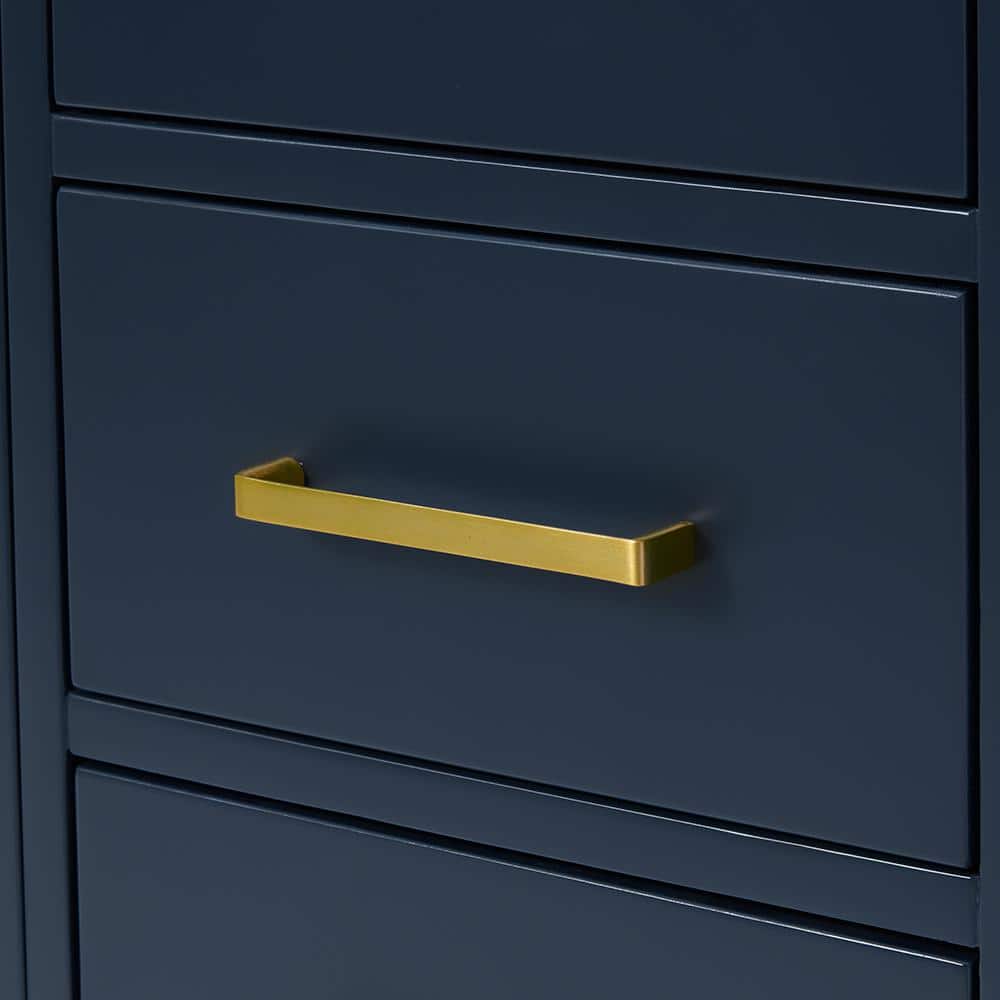 Cambridge 48" Midnight Blue Single Freestanding Vanity Cabinet