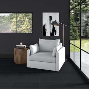 Cohesion Black 12 in. x 24 in. Color Body Porcelain Floor and Wall Tile (458.88 sq. ft./pallet)