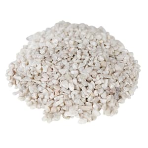 Margo Garden Products 12 cu. ft., 0.4 cu. ft. 3/8 in. White Gravel (30-Bags/Covers)