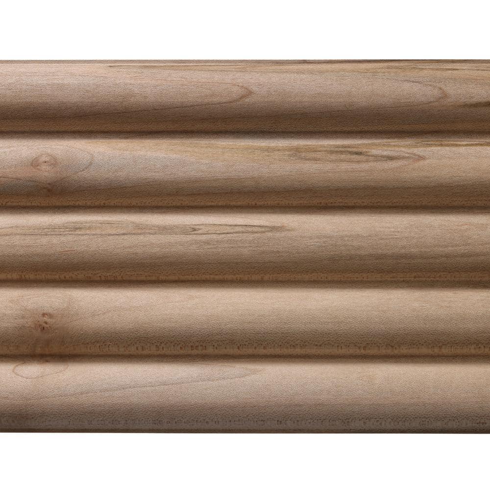 47.5" Unfinished Ambrosia Maple Bead Panel Moulding