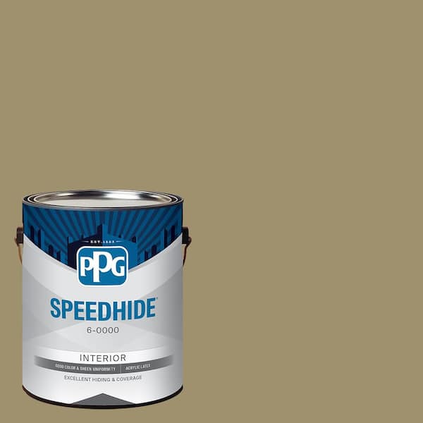 SPEEDHIDE 1 gal. PPG1102-5 Saddle Soap Ultra Flat Interior Paint