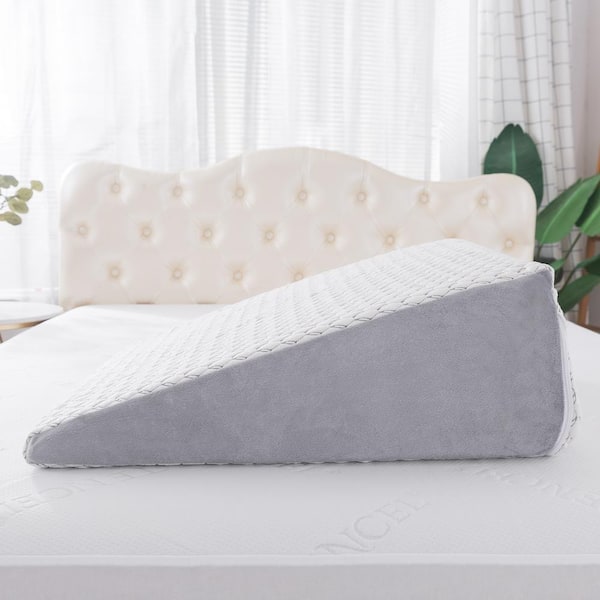 St. James Home Soft Knit Cover Memory Foam Standard Wedge Pillow P2019 ...