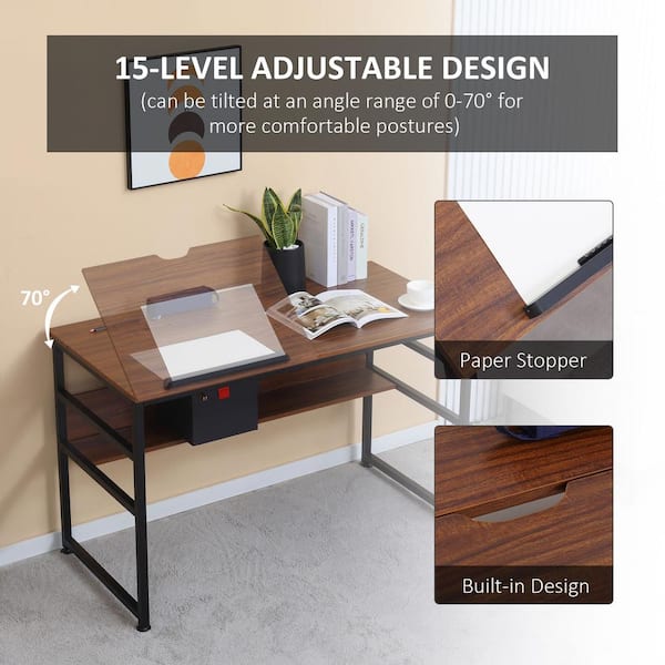 https://images.thdstatic.com/productImages/2c14511f-a496-4778-b69a-c8e067ea1460/svn/walnut-homcom-computer-desks-836-395v80-1f_600.jpg