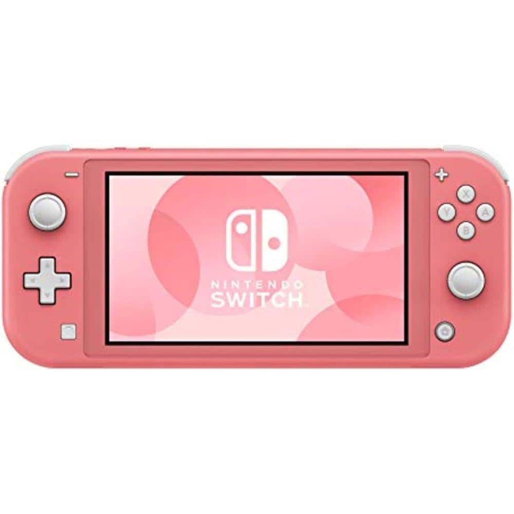 Etokfoks Wireless Nintendo Switch Lite Handheld Play with 32GB and 5.5 in  Screen Display in Coral MLPH002LT433 - The Home Depot