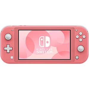 Wireless Nintendo Switch Lite Handheld Play with 32GB and 5.5 in Screen Display in Coral