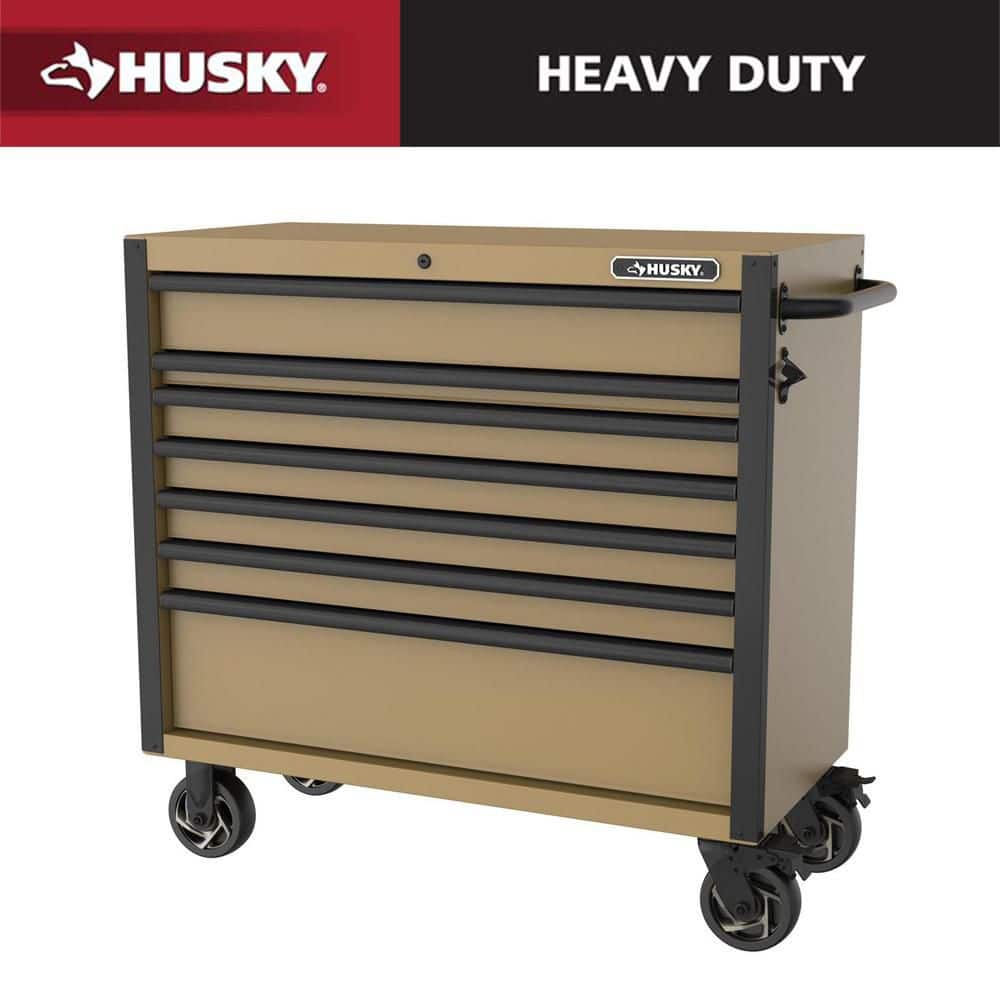 JAMBO LACQUER DUSTY HUSKY ロール・プレイン 7inch matte-tan-husky-tool-cabinets-