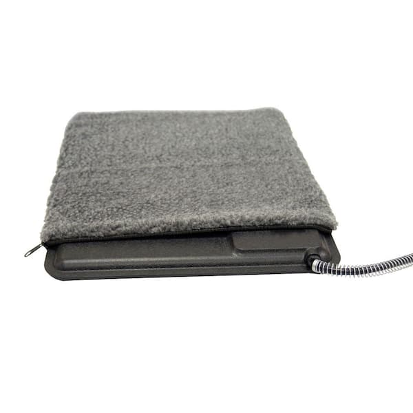 K&H Pet Products Deluxe Lectro-Kennel Large Gray Heated Pad Cover