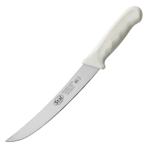 8 in. Breaking Knife with White Handle