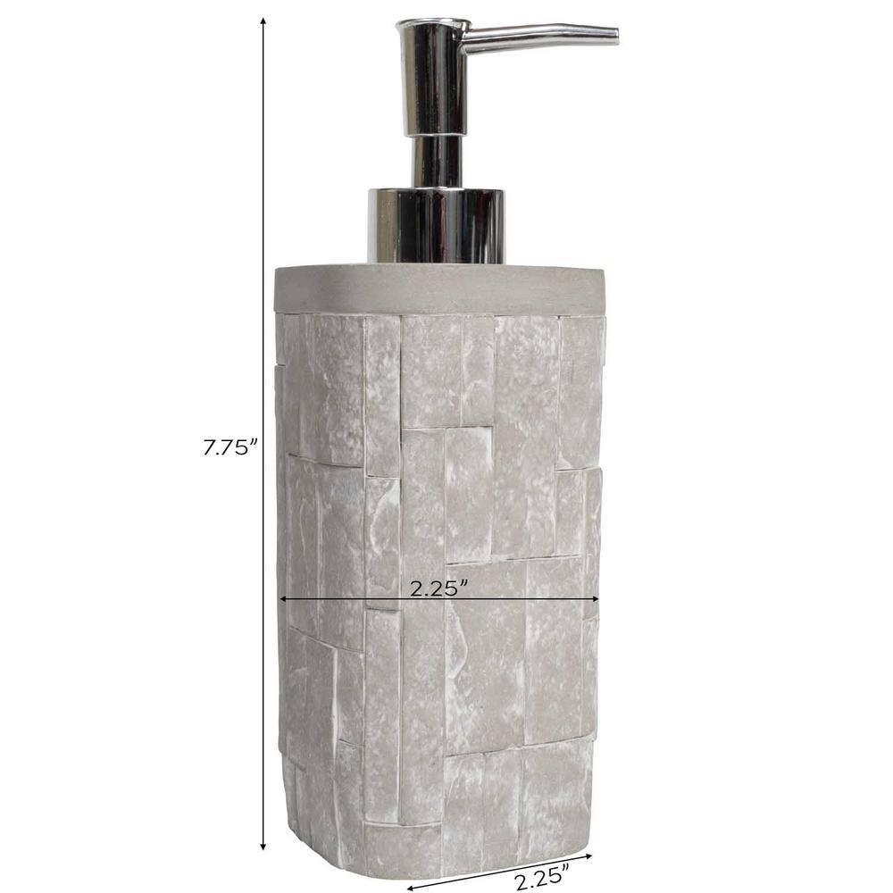 Nordic Gray Concrete Resin Box Soap Plate
