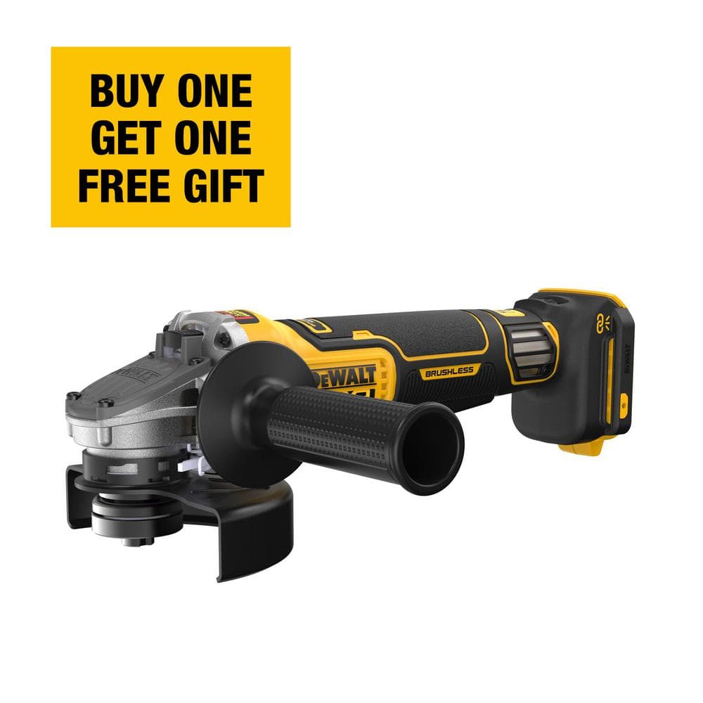 DEWALT 20V XR Cordless 4-1/2. in. to 5 in. Variable Speed Angle Grinder (Tool Only)