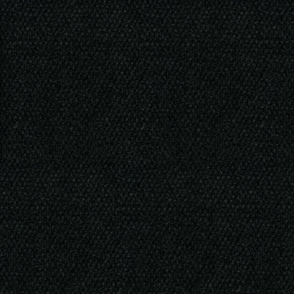 TrafficMaster Hobnail Black Texture 18 in. x 18 in. Indoor and Outdoor Carpet Tile (16 Tiles/Case)