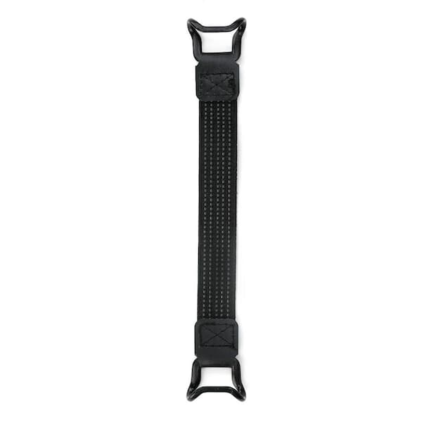 Universal Tablet Hand Strap Holder Adjustable Anti-Drop Elastic Grip Band for 7.6-11 in. Devices Black (2-Pack)