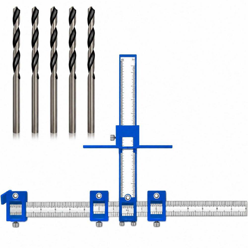 Cabinet Installation Template Punch Locator Drill Guide for Precise Handle Knob Pull Installation on Drawers price history on PriceWatchPro