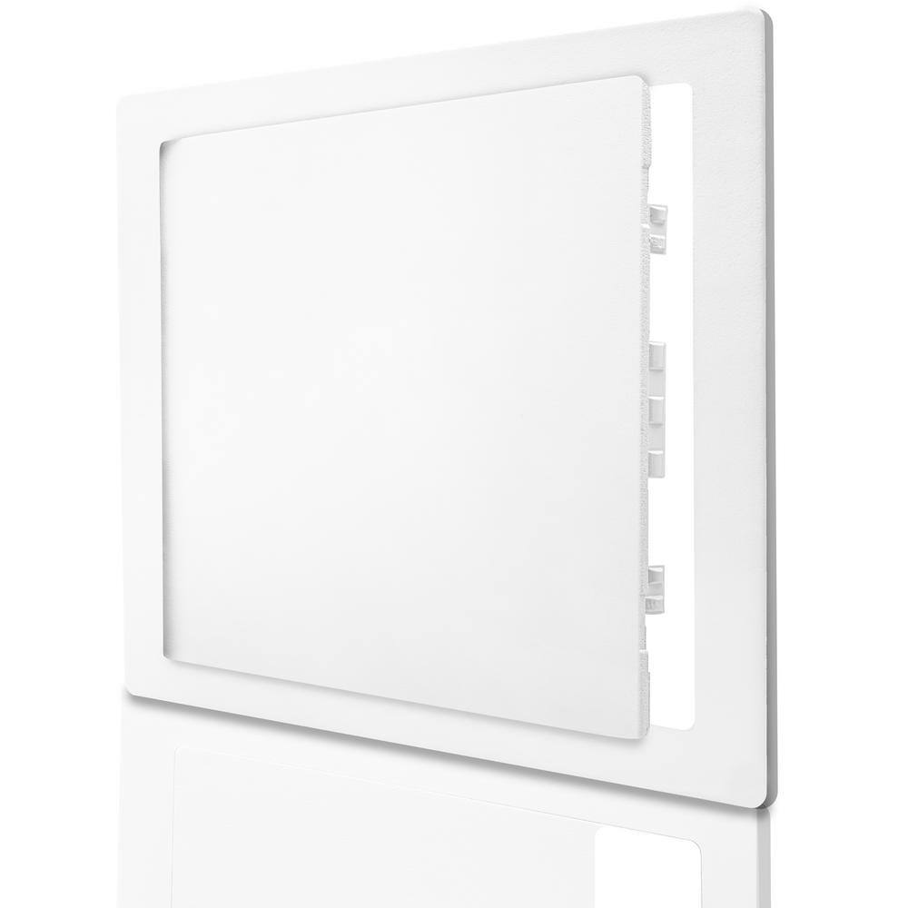 Morvat 8 in. x 8 in. White Plastic Drywall Access Panel MORPAP88A